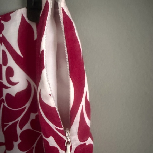 Ann Taylor Loft Floral Pink and White Silk Blend A line Skirt size 2P NWT - Picture 6 of 12